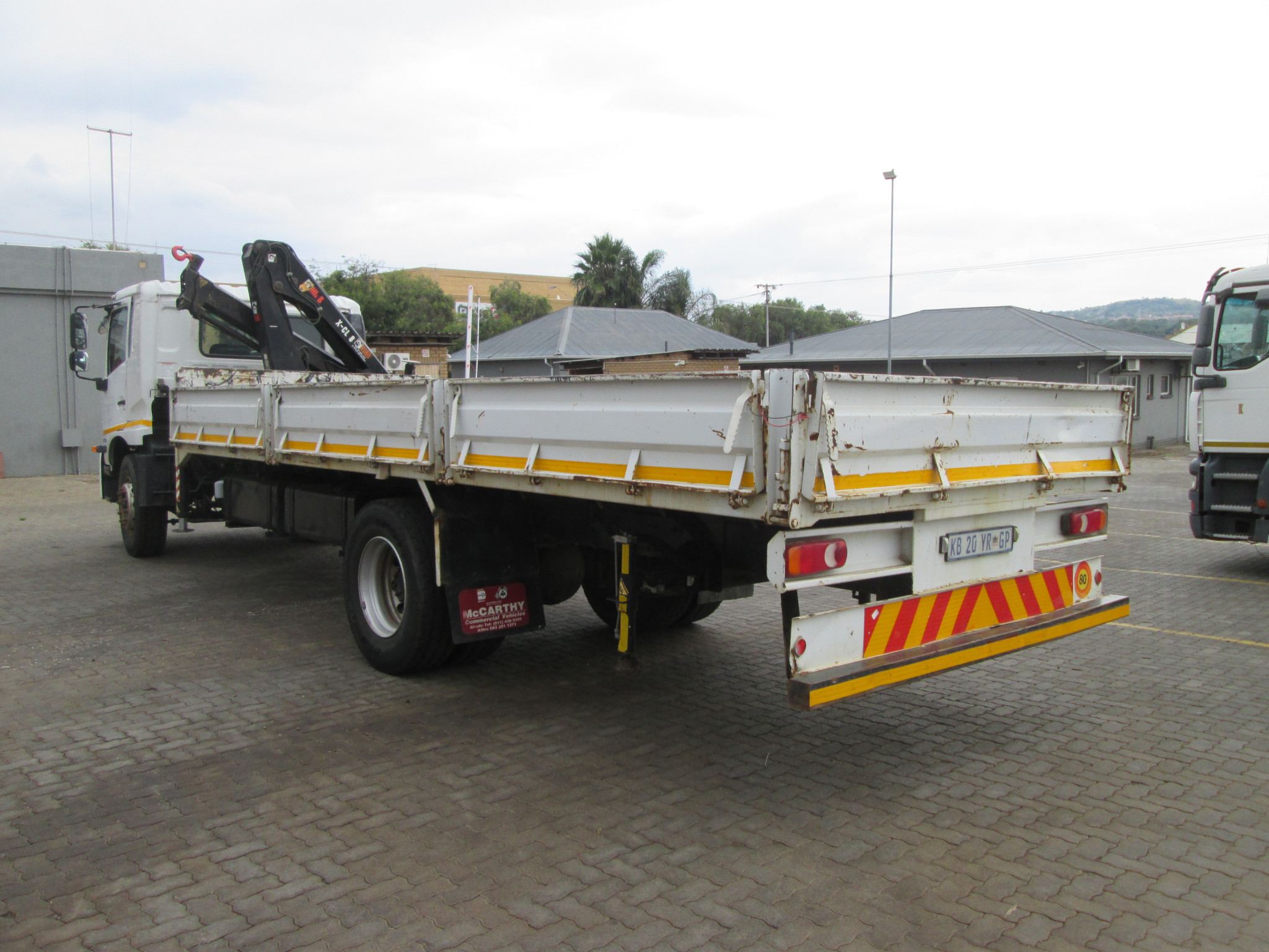 2012 UD PKE250 CRONER 8TON DROPSIDE WITH HIAB X CL 8-1 - Image 5