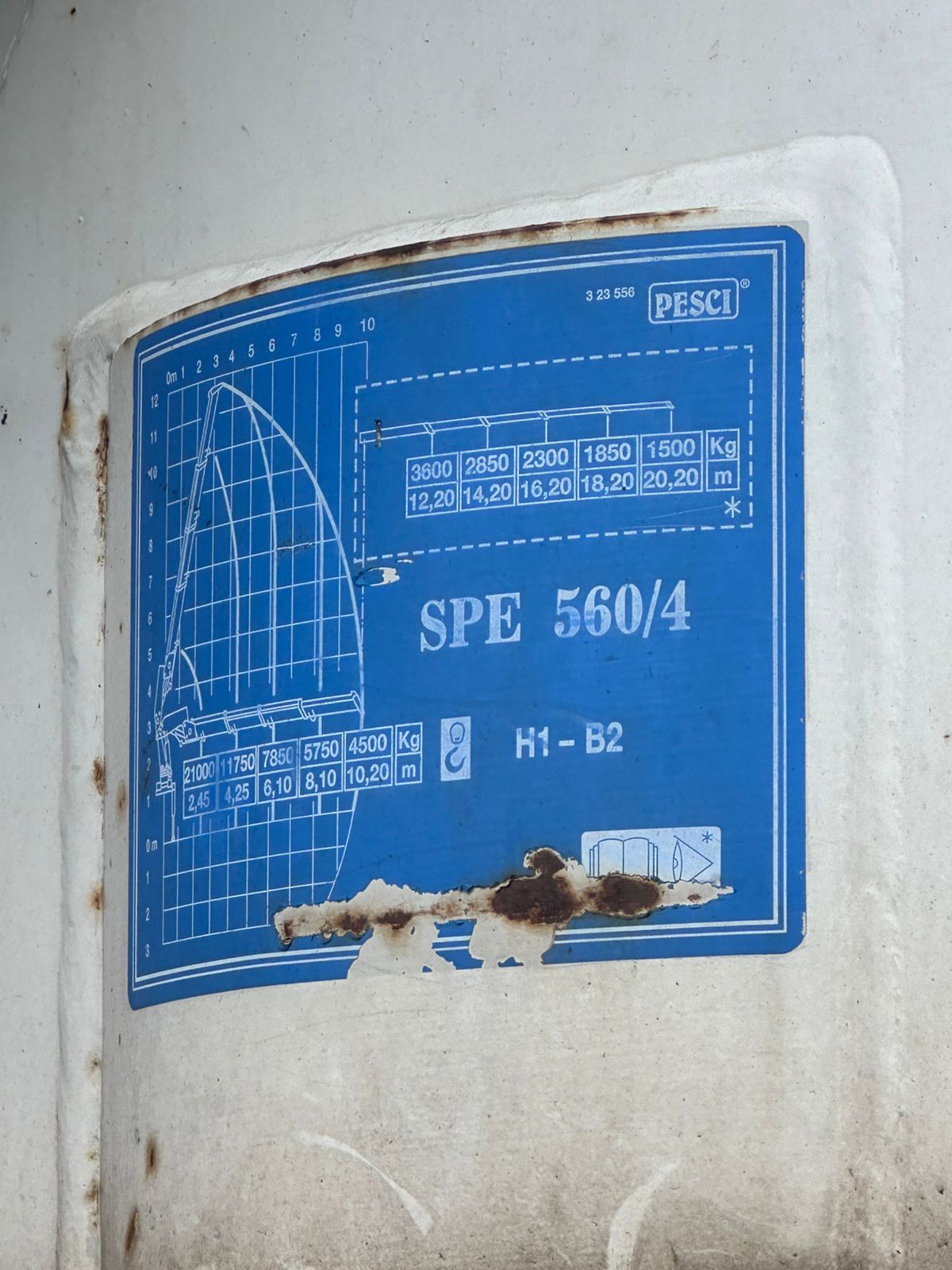 2001 MERCEDES BENZ 3235 ACTROS MP1 TWINSTEER 12TON DROPSIDE  WITH PESCI SPE560 CRANE - Image 25