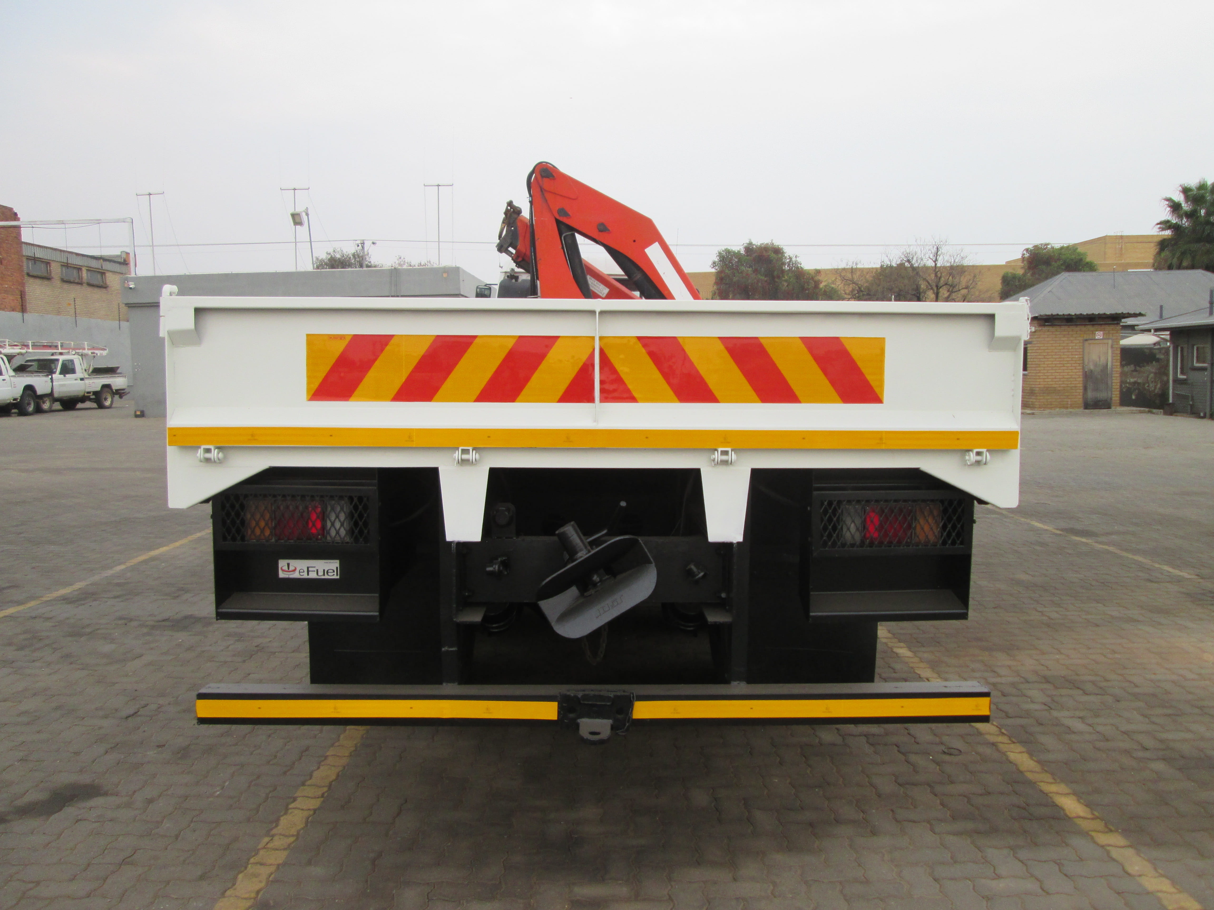 2003 ISUZU FVZ1400 14TON DROPSIDE WITH PALFINGER PK 18080 CRANE  - Image 6