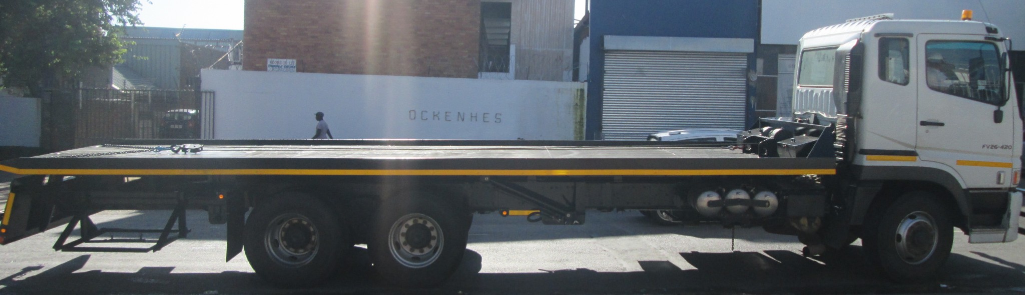 2013 MITSHUBISHI FUSO 26-420 12TON ROLLBACK - Image 8