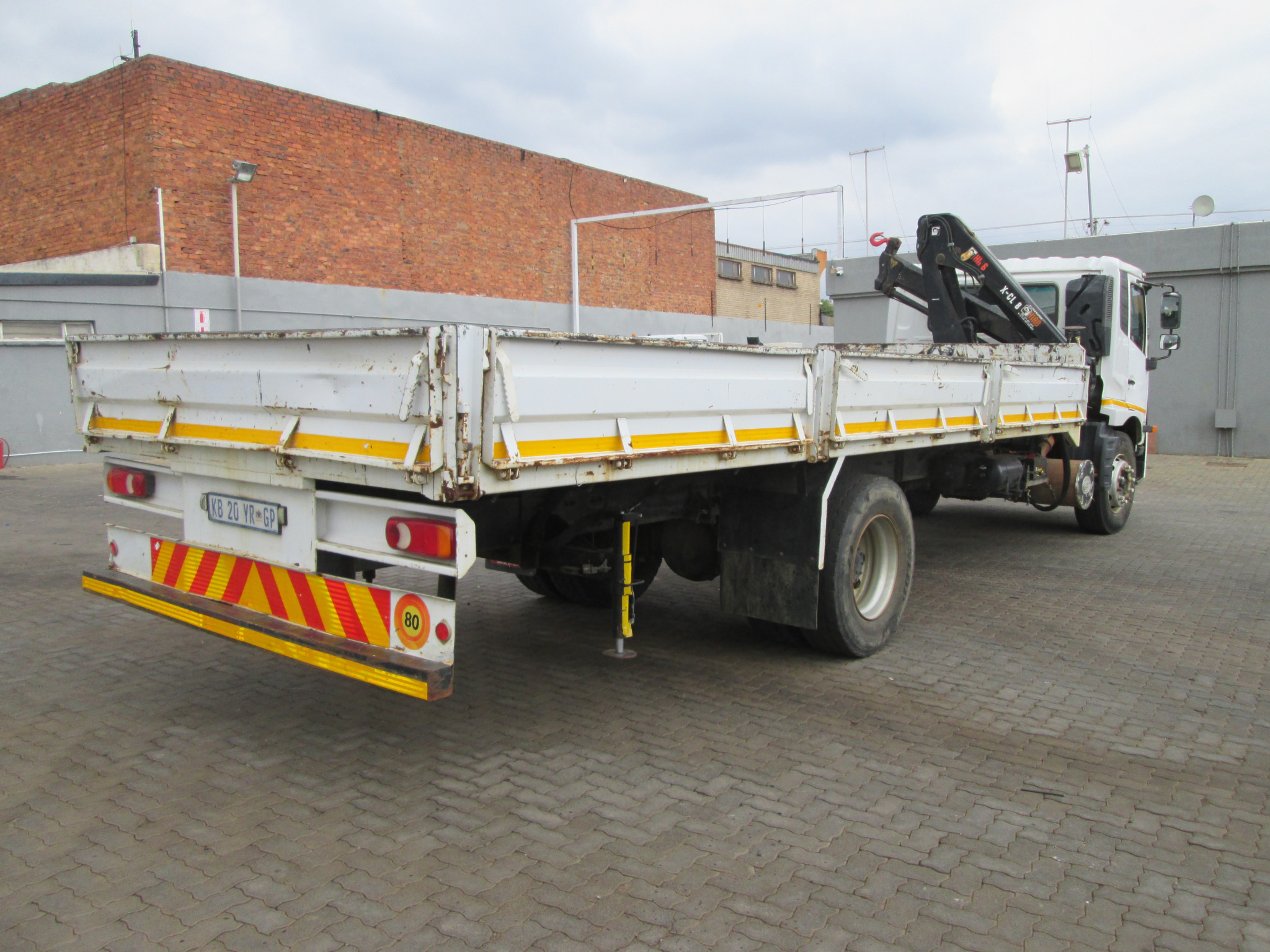 2012 UD PKE250 CRONER 8TON DROPSIDE WITH HIAB X CL 8-1 - Image 7