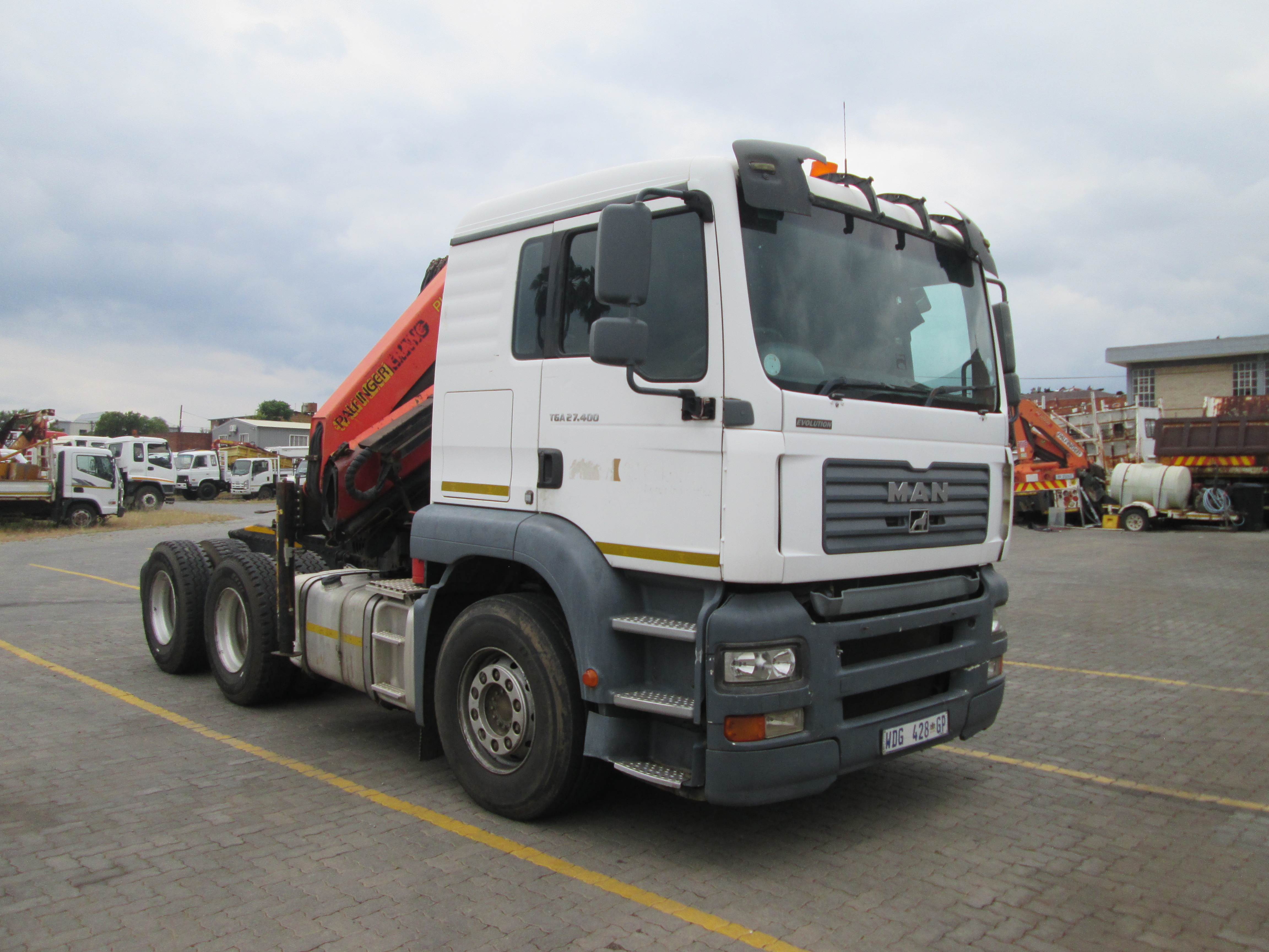 2007 MAN TGA 27-400 WITH PK15500 CRANE - Image 1
