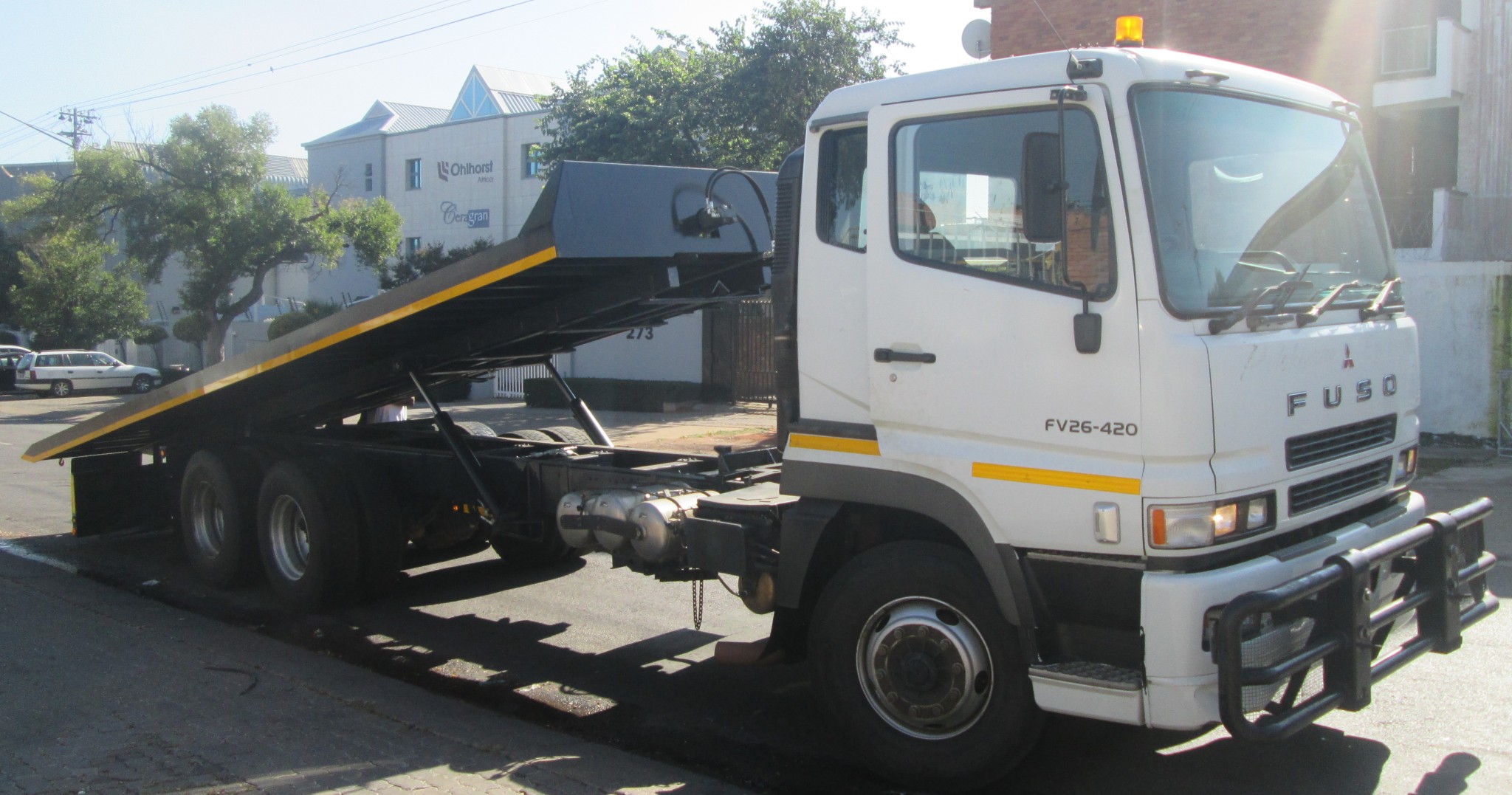 2013 MITSHUBISHI FUSO 26-420 12TON ROLLBACK - Image 10