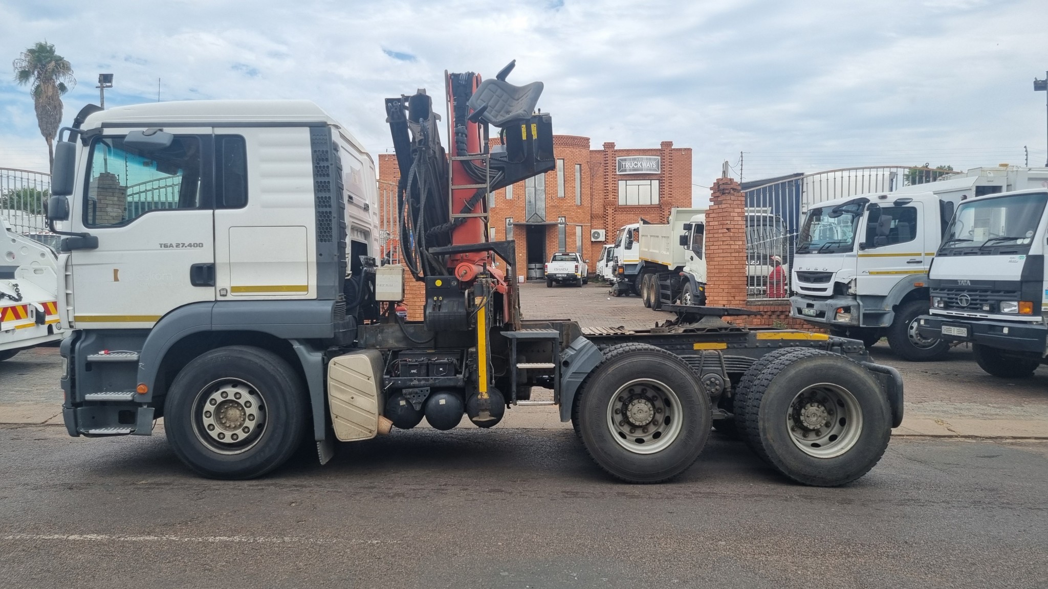 2007 MAN TGA 27-400 WITH PK15500 CRANE - Image 4