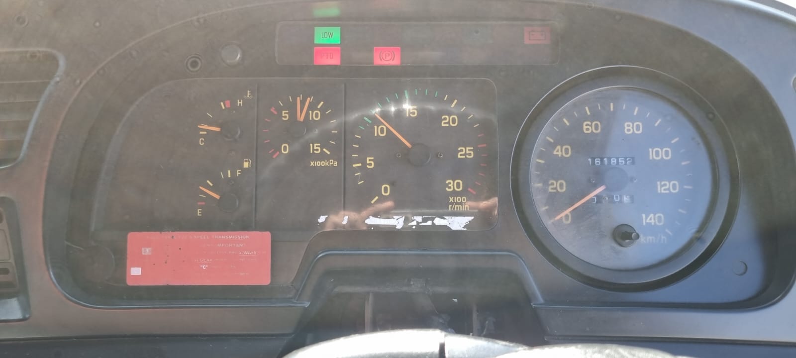 2003 ISUZU FVZ1400 14TON DROPSIDE WITH PALFINGER PK 18080 CRANE  - Image 3