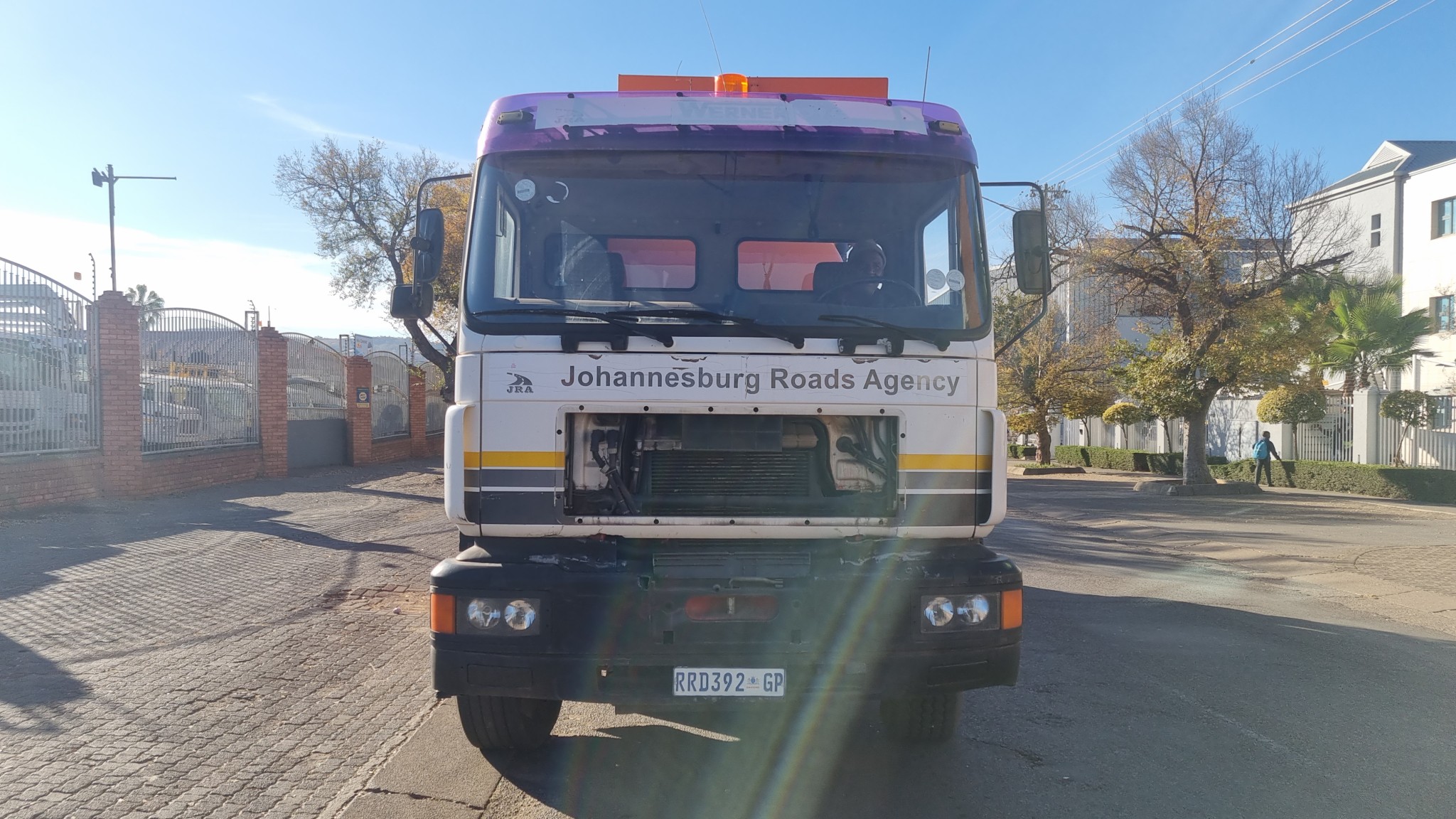 1990 MAN 26.292 HIGH PRESSURE VACUUM CLEANER TRUCK  - Image 2