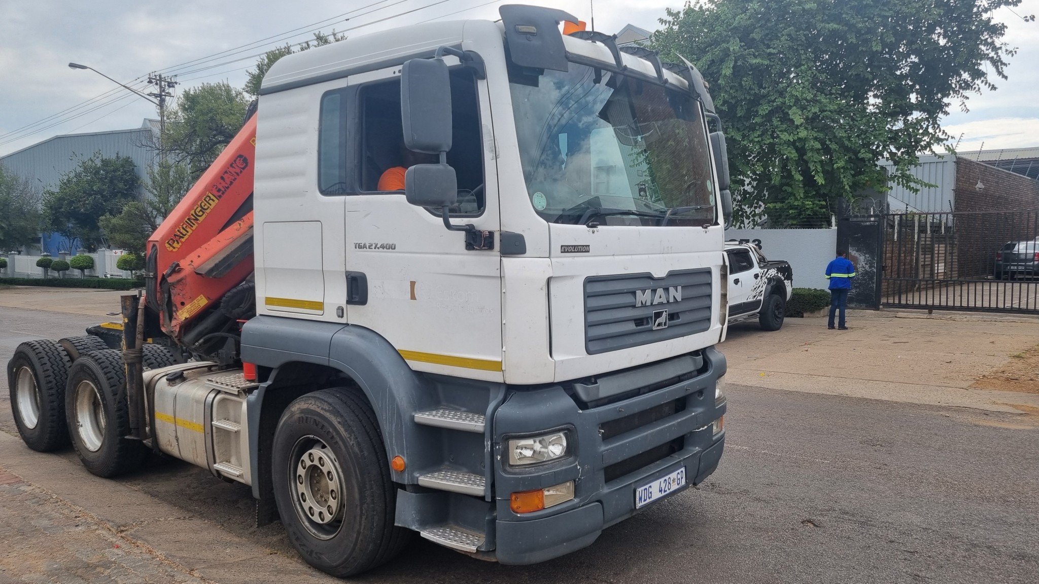 2007 MAN TGA 27-400 WITH PK15500 CRANE