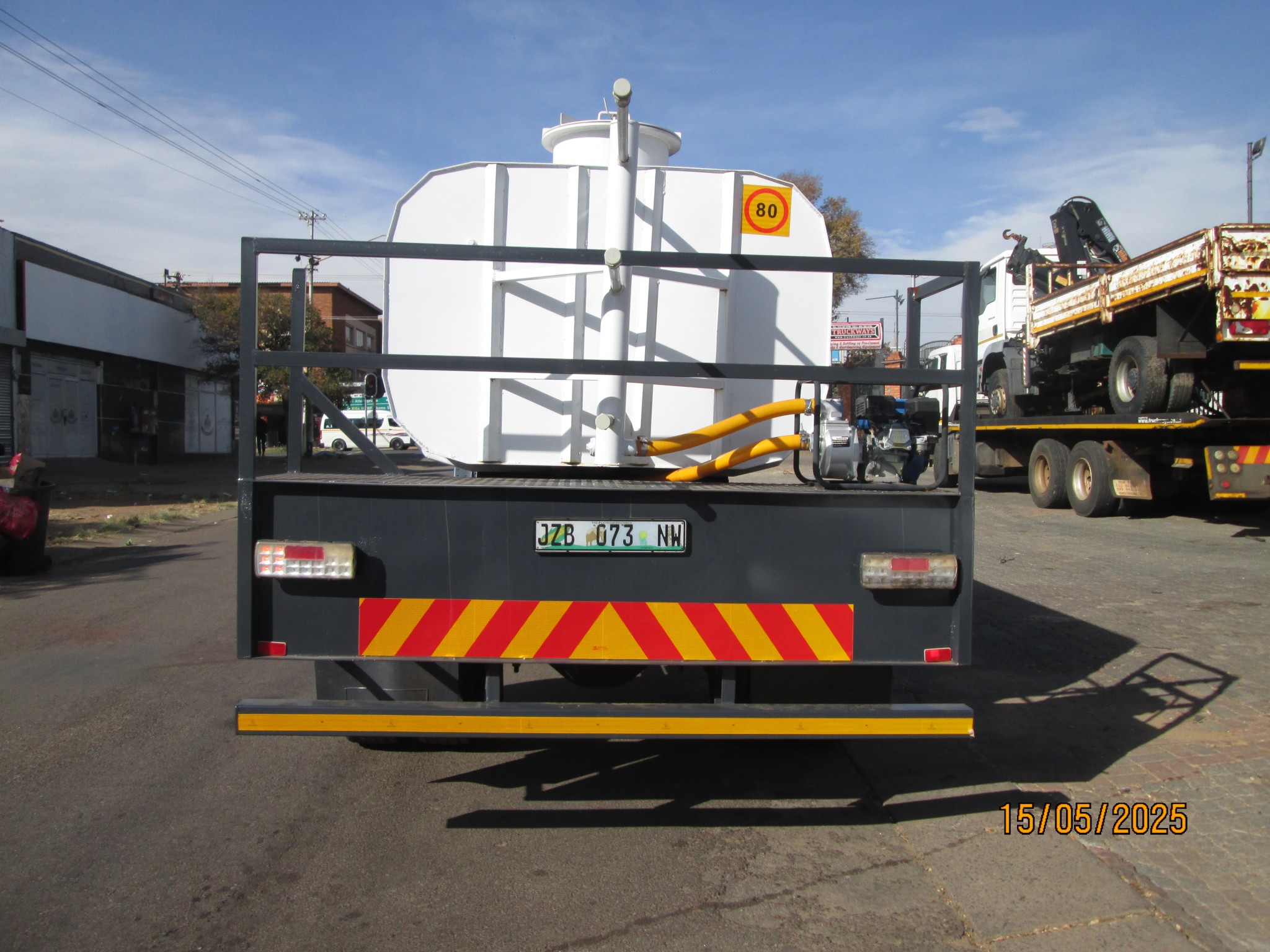 2018 FUSO FJ16-230 7000L WATER TANKER - Image 8