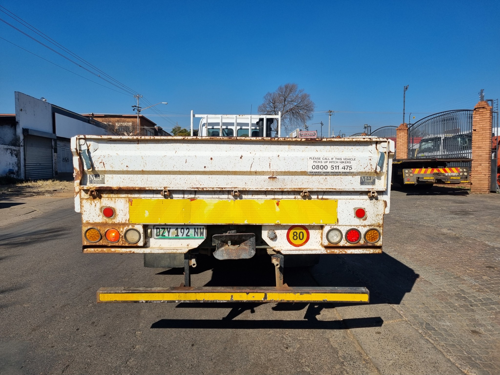 2002 MERCEDES BENZ 2628 ATEGO 12TON DROPSIDE BODY - Image 6