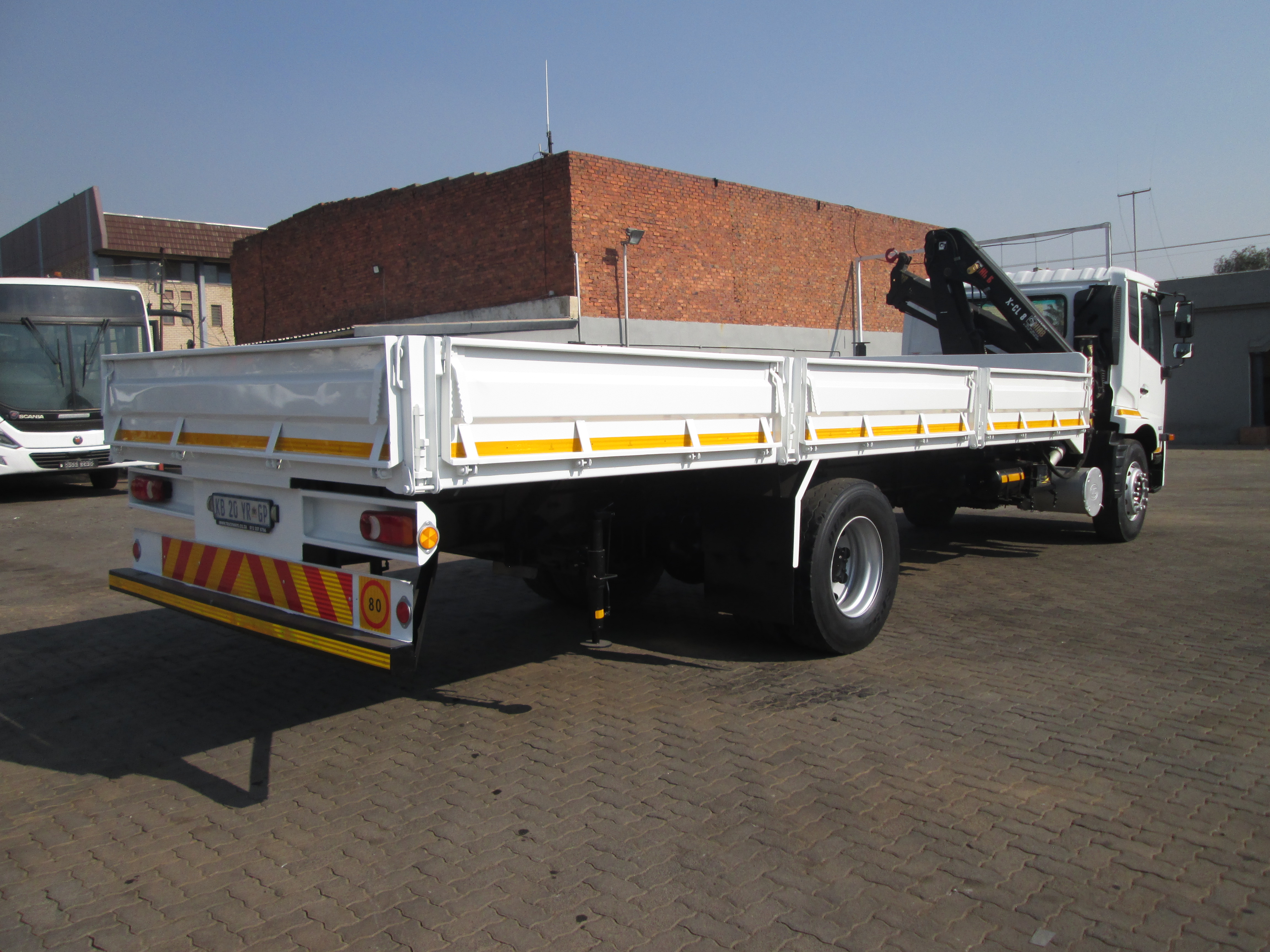 2017 UD PKE250 CRONER 8TON DROPSIDE WITH HIAB X CL 8-1 85386KM - Image 7