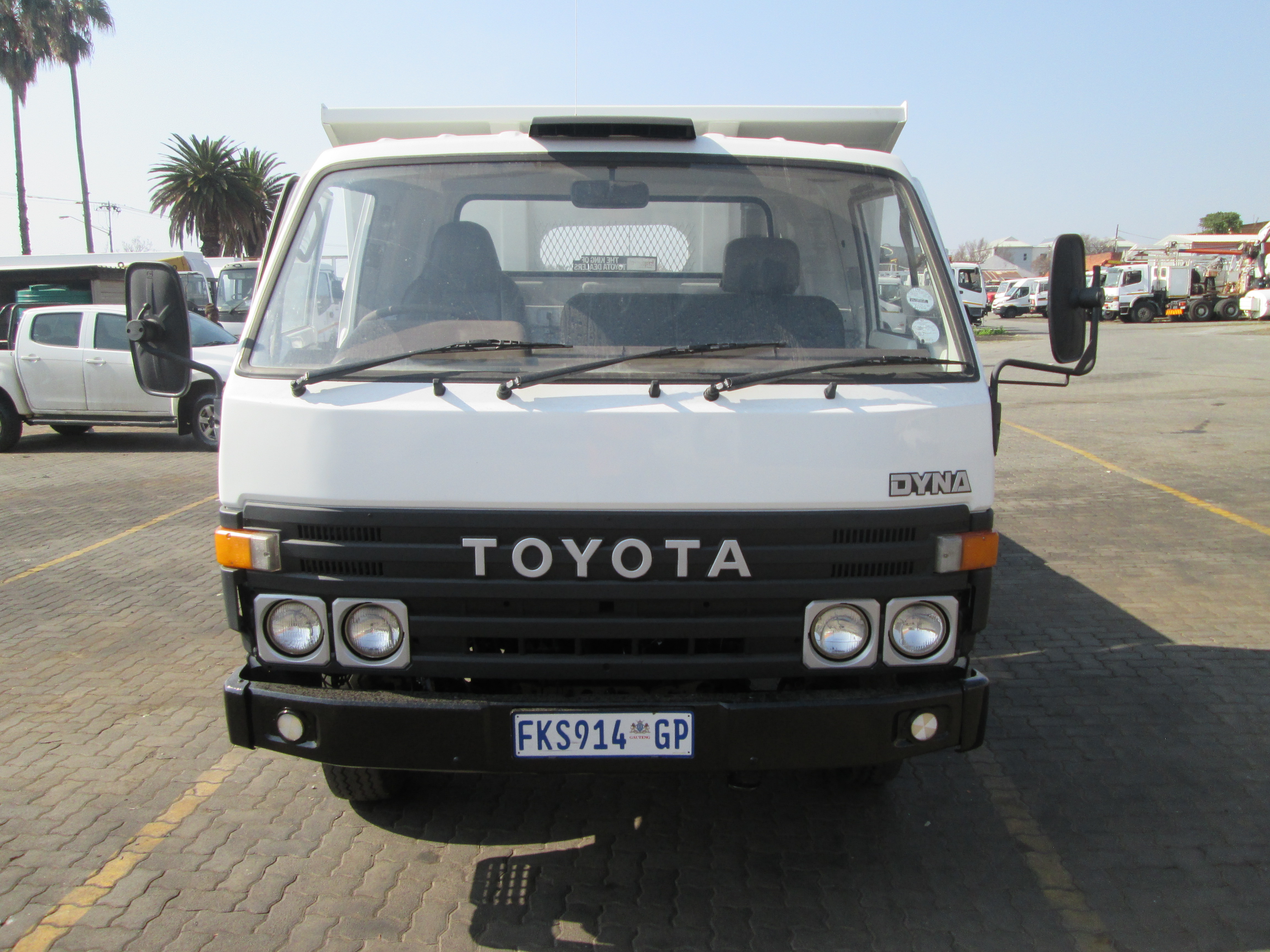 1991 TOYOTA DYNA ADE364 3TON DROPSIDE TIPPER - 333350KM - Image 2