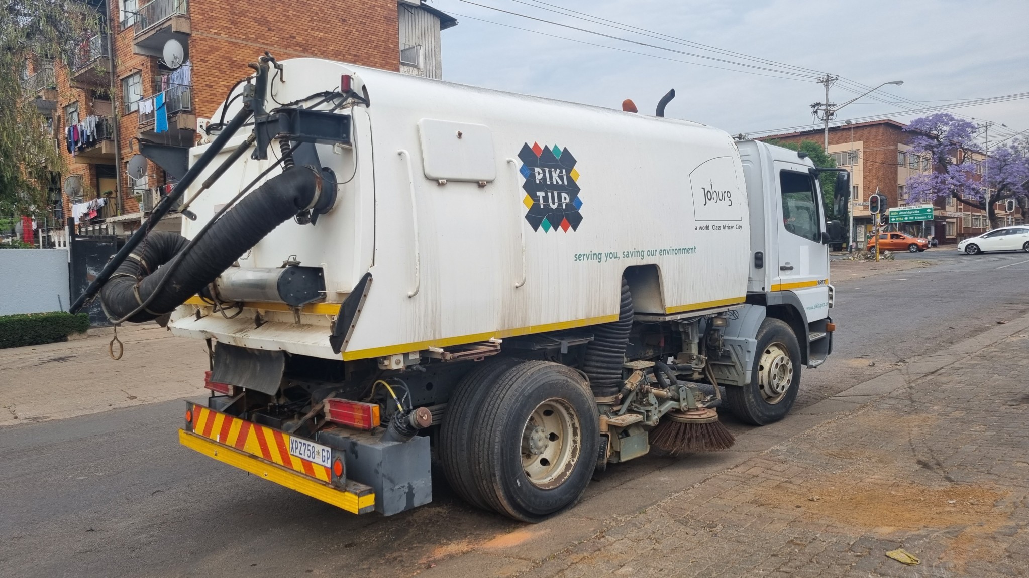 2008 MERCEDES BENZ 1517 ATEGO ROAD SWEEPER - Image 7